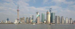 Pudong viewed from The Bund 2009
